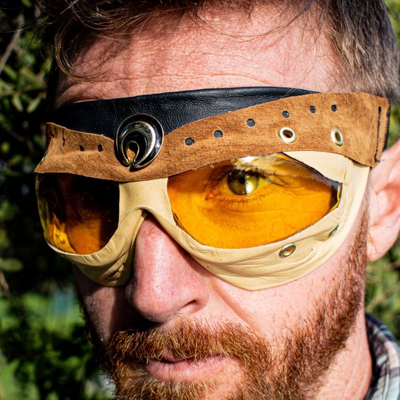 Playa Goggles. HandMade Burning Man gear - Picture 6 of 8